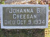 Creegan, Johanna G